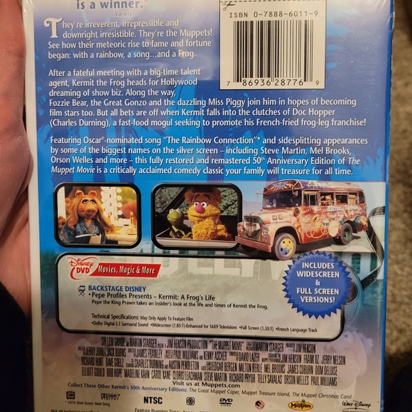 New Disney's The Muppet Movie DVD - Picture 2 of 2